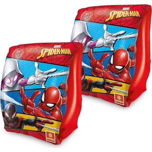Lisanslı Spiderman 2-6 Yaş 15X23CM Çocuk Bebek Yüzme Kolluk Kırmızı ürün görseli 1