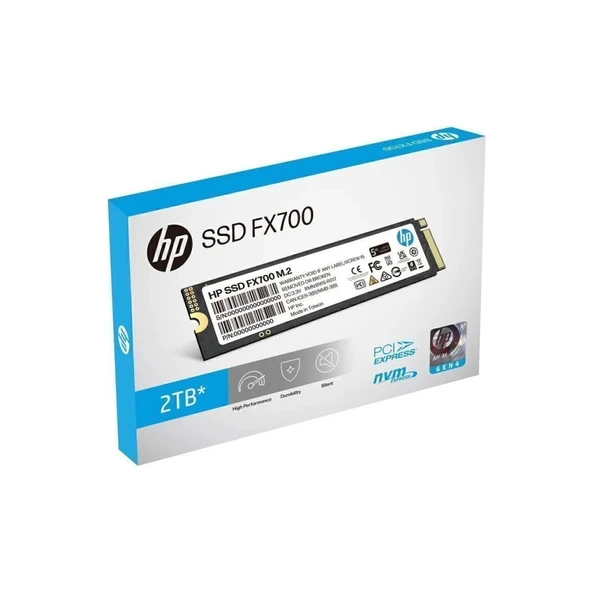 HP FX700 8U2N5AA 2 TB 7200 / 6200 MB/s M.2 2280 PCIe NVMe SSD ürün görseli 1