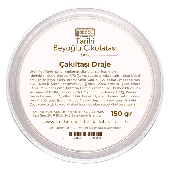 Çakıltaşı Draje 150 Gr - Resim 2
