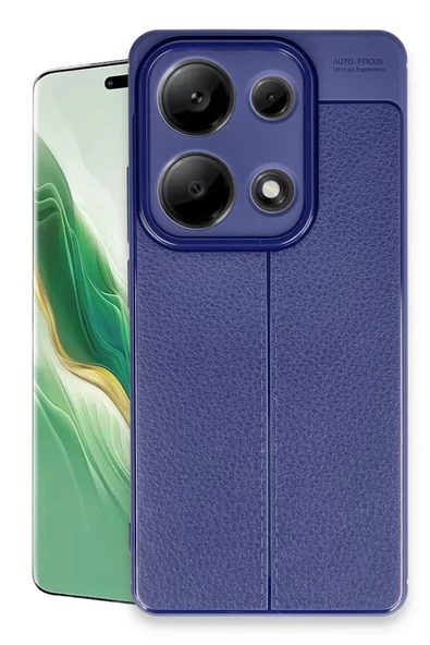 Newface Xiaomi Redmi Note 13 Pro 4G Kılıf Auto Focus Kapak - Lacivert ürün görseli 1
