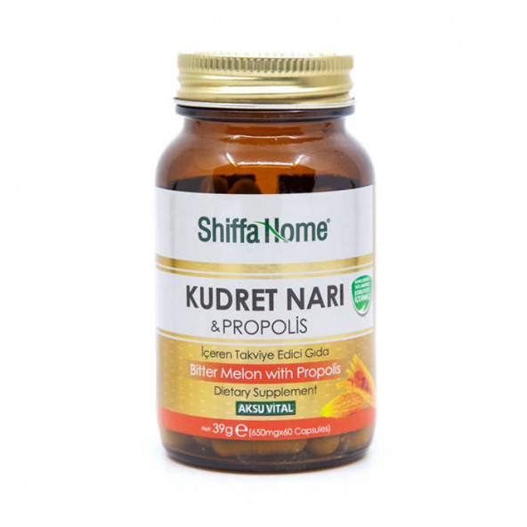 Shiffa home Bitter Melon Extract with Propolis Capsule 650 mg X 60 ürün görseli 1