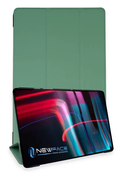Newface Xiaomi Pad 6 Kılıf Tablet Smart Kılıf - Koyu Yeşil ürün görseli 1