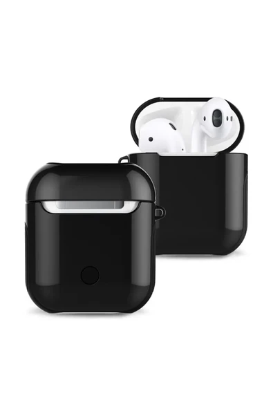 Newface Apple Airpods 2 (2.nesil) 3in1 Kılıf - Siyah ürün görseli 1
