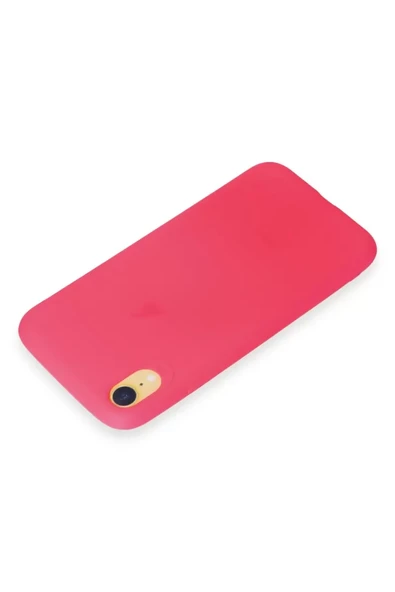 Newface Apple iPhone XR Kılıf First Silikon - Pembe - Resim 3