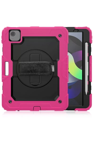 Newface Apple iPad Pro 11 (2020) Kılıf Pars Tablet Kapak - Pembe ürün görseli 1