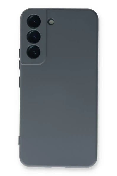 Newface Samsung Galaxy S23 Plus Kılıf Nano içi Kadife Silikon - Gri ürün görseli 1