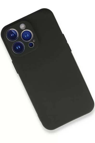 Newface Apple iPhone 13 Pro Kılıf First Silikon - Siyah - Resim 2