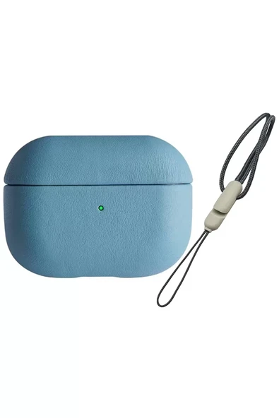 Newface Apple Airpods 3 (3.nesil) 405 Deri Kılıf - Sierra Blue ürün görseli 1