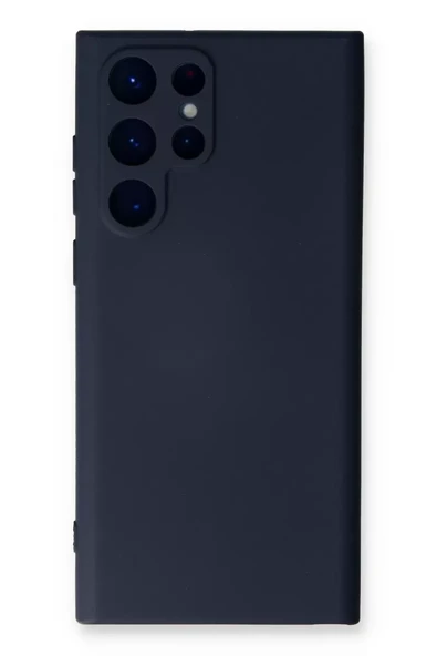 Newface Samsung Galaxy S23 Ultra Kılıf Nano içi Kadife Silikon - Lacivert ürün görseli 1