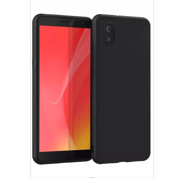 Newface TCL L7 Kılıf First Silikon - Siyah - Resim 3