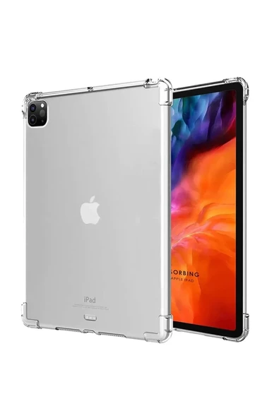 Newface Apple iPad Pro 11 (2018) Kılıf Anti Shock Tablet Silikon - Şeffaf ürün görseli 1
