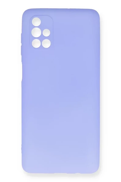 Newface Samsung Galaxy M51 Kılıf First Silikon - Lila ürün görseli 1