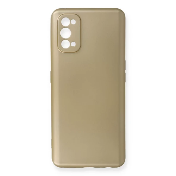 Newface Realme 7 Pro Kılıf First Silikon - Gold - Resim 3