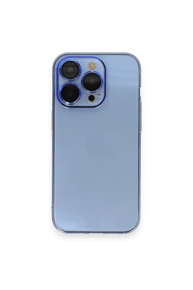 Newface Apple iPhone 14 Pro Kılıf Armada Lensli Kapak - Sierra Blue ürün görseli 1