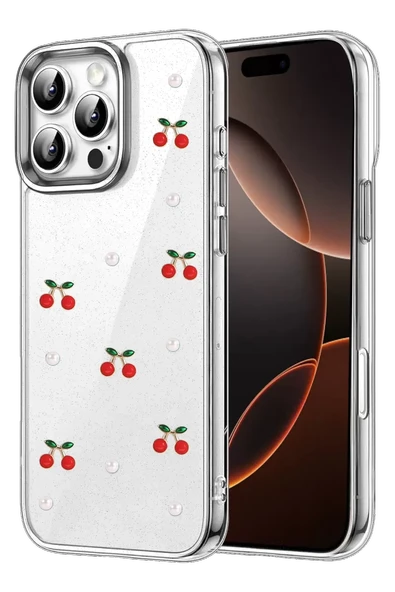 Newface Apple iPhone 16 Pro Max Fiyonk Desenli Kapak - Desen 9 ürün görseli 1