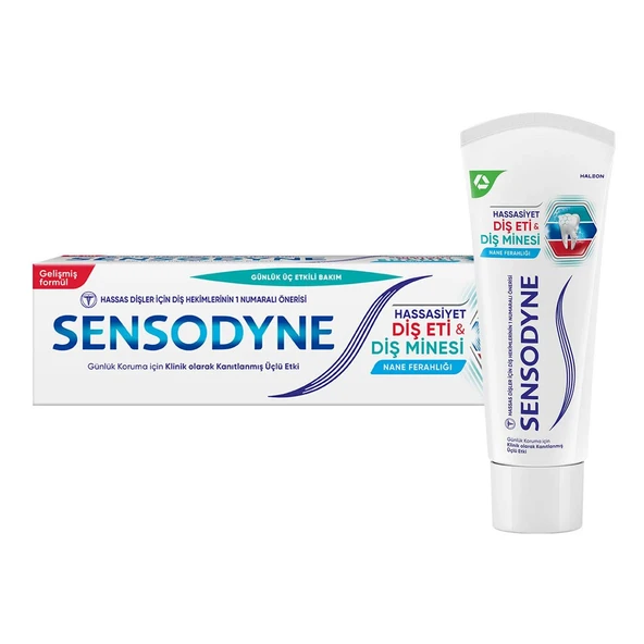 Sensodyne Hassasiyet Diş Eti Diş Minesi Diş Macunu 75 ml ürün görseli 1