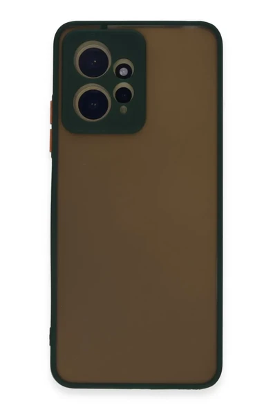 Newface Xiaomi Redmi Note 12 4G Kılıf Montreal Silikon Kapak - Yeşil ürün görseli 1