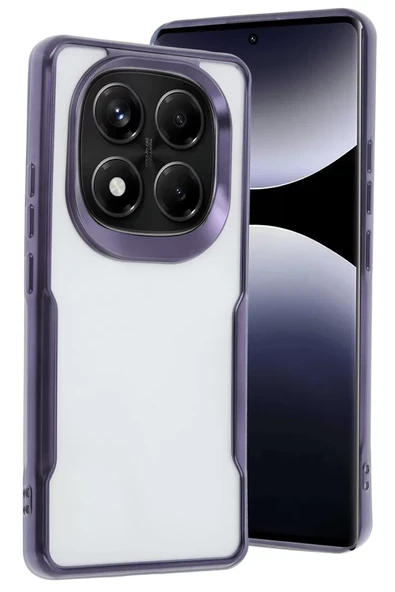 Newface Xiaomi Redmi Note 14 Pro 4G Kılıf Boyi Silikon Kapak - Derin Mor ürün görseli 1