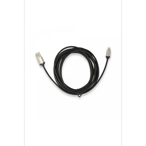 Newface USB to Lightning 3m Kablo - Siyah - Resim 2