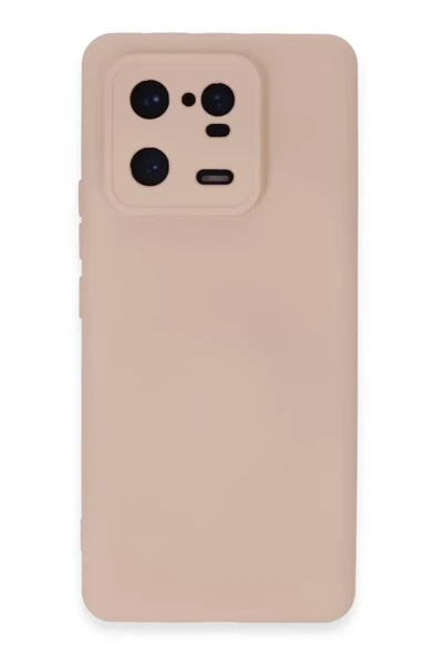 Newface Xiaomi Mi 13 Pro Kılıf Nano içi Kadife Silikon - Pudra ürün görseli 1