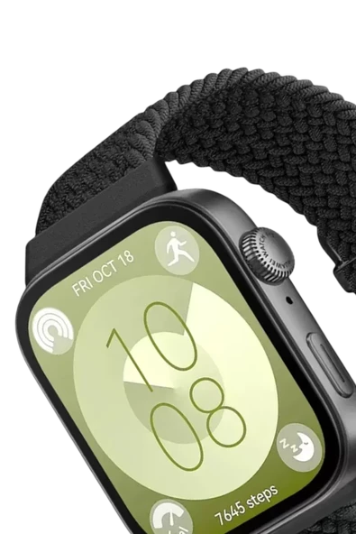 Newface Huawei Fit 4 Star Kordon - Siyah - Resim 2