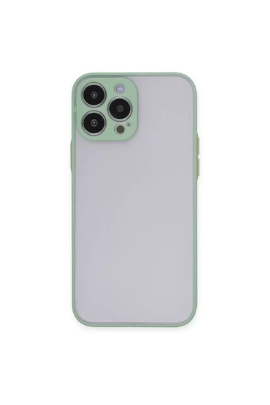 Newface Apple iPhone 15 Pro Max Kılıf Montreal Silikon Kapak - Açık Yeşil ürün görseli 1