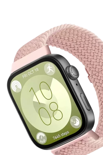 Newface Huawei Fit 4 Star Kordon - Pudra - Resim 2