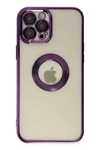 Newface Apple iPhone 12 Pro Kılıf Slot Silikon - Mor ürün görseli 1
