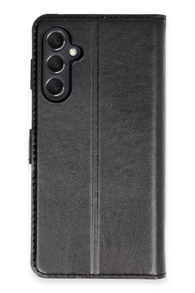 Newface Samsung Galaxy M34 5G Kılıf Trend S Plus Kapaklı Kılıf - Siyah ürün görseli 1