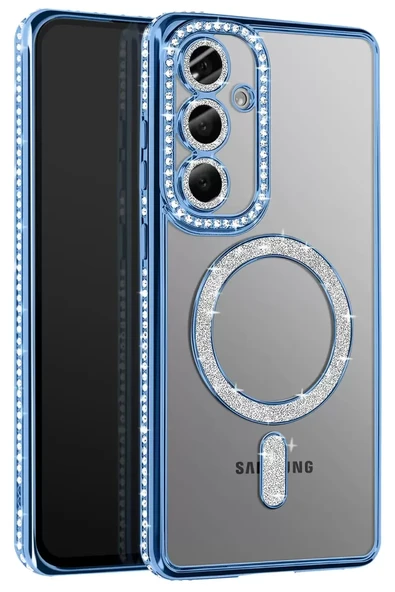 Newface Samsung Galaxy S26 Plus Joke Simli Magneticsafe Kılıf - Mavi ürün görseli 1