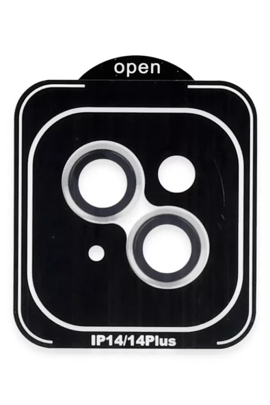 Joko Apple iPhone 14 PVD Metal Kamera Lens - Gümüş ürün görseli 1
