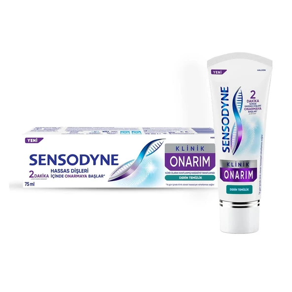 Sensodyn Klinik Onarım Derin Temizlik 75 ml ürün görseli 1