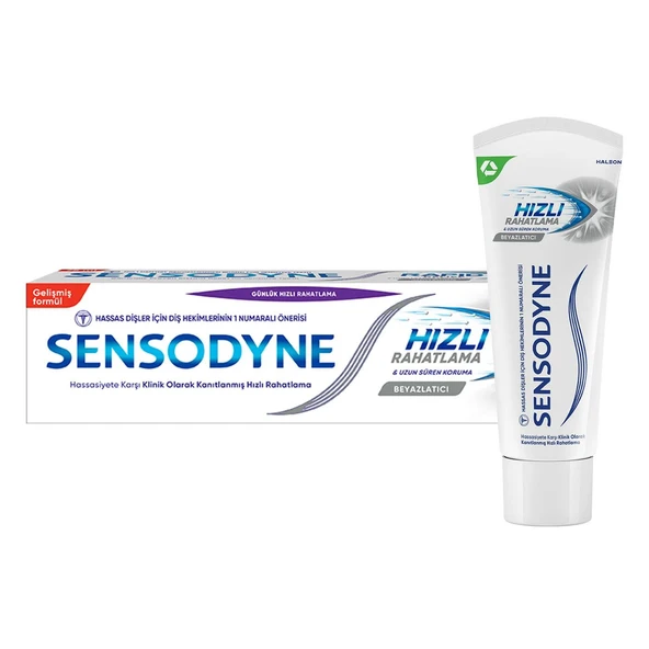 Sensodyne Hızlı Rahatlama Beyazlatıcı 75 ml ürün görseli 1