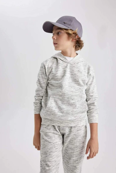 Defacto Erkek Çocuk Kapüşonlu Sweatshirt C0084A823CW ürün görseli 1