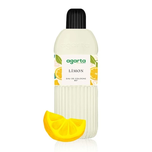 Agarta Kolonya 400 ML Limon 80 Derece Pet Şişe ürün görseli 1
