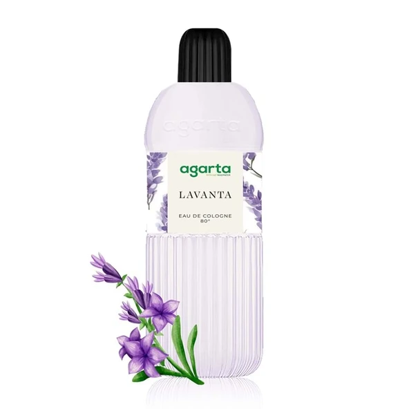 Agarta Kolonya 400 ML Lavanta 80 Derece Pet Şişe ürün görseli 1