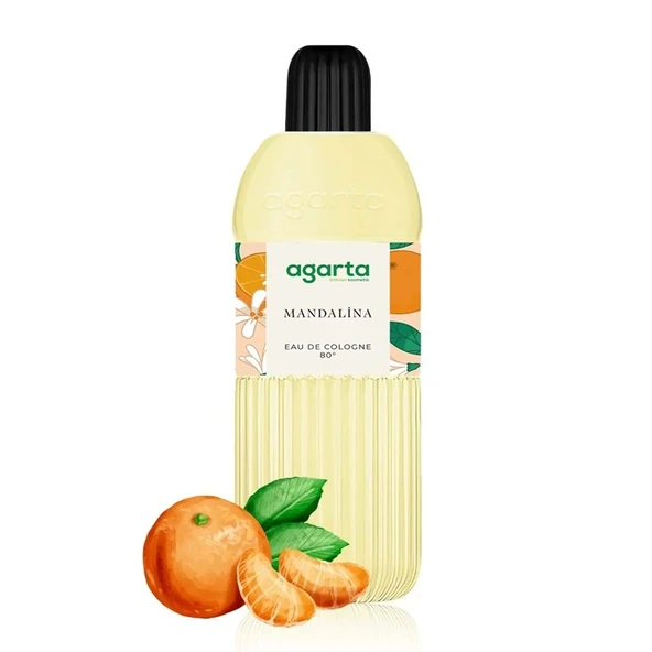 Agarta Kolonya 400 ML Mandalina 80 Derece Pet Şişe ürün görseli 1