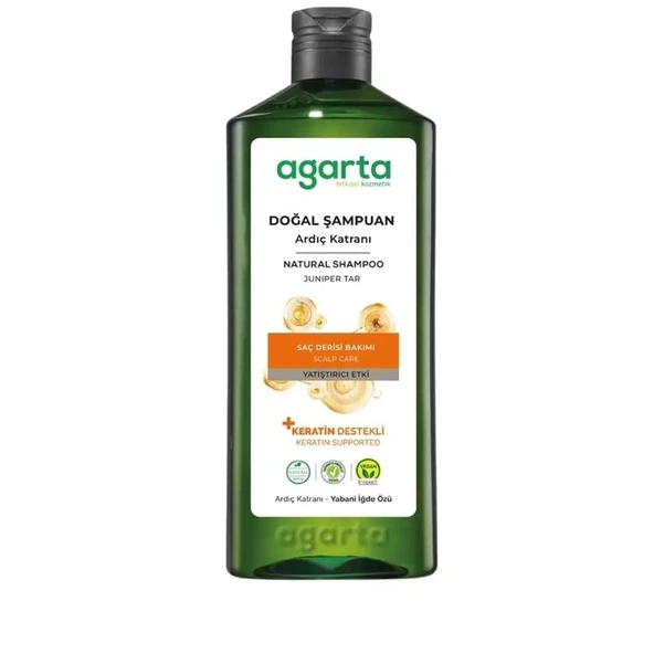 Agarta Doğal Şampuan 400 ML Ardıç Katranı ve Keratin ürün görseli 1