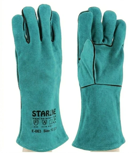 STARLINE YEŞİL E-063 KAYNAKÇI ELDİVENİ ürün görseli 1