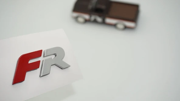 DK Tuning FR Bagaj Yeni Nesil Kırmızı Gri Logo Arma Seat ile Uyumlu ürün görseli 1