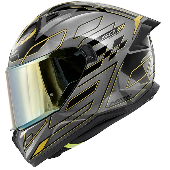 Givi 50.9 Assault Fullface Motosiklet Kaskı Titanyum - Bronz ürün görseli 1