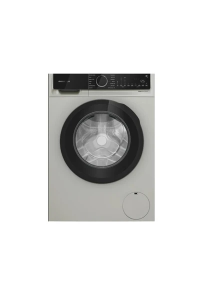 CGK252ZXTR 10 kg 1200 devir Wİ-Fİ li Gümüş Çamaşır makinesi ürün görseli 1