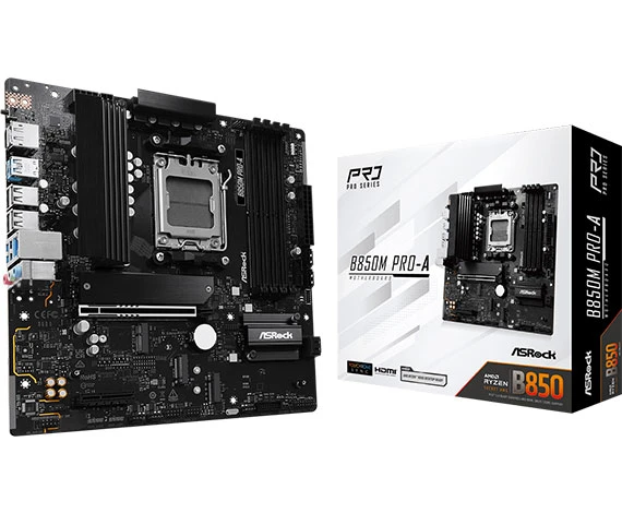 ASROCK ANAKART-90-MXBR80-A0UAYZ-B850M Pro-A ürün görseli 1