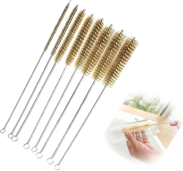 30mm Tel Saplı Pirinç Fırça 1 Adet ürün görseli 1