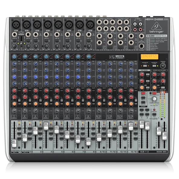 BEHRINGER XENYX QX2222USB / Analog Mixer ürün görseli 1
