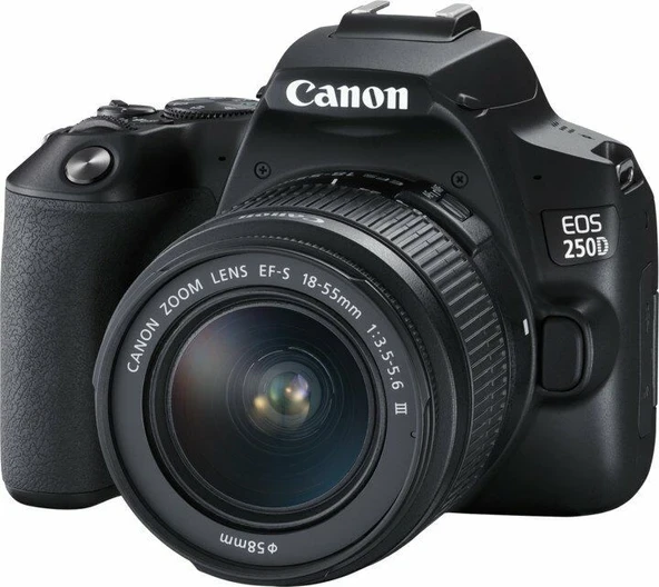 Canon EOS 250D 18-55mm DC III Lensli Fotoğraf Makinesi ürün görseli 1