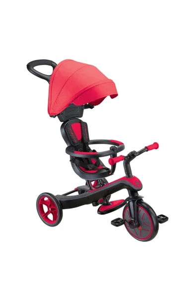 Globber Explorer 4in1 Trike Bisiklet Kırmızı ürün görseli 1