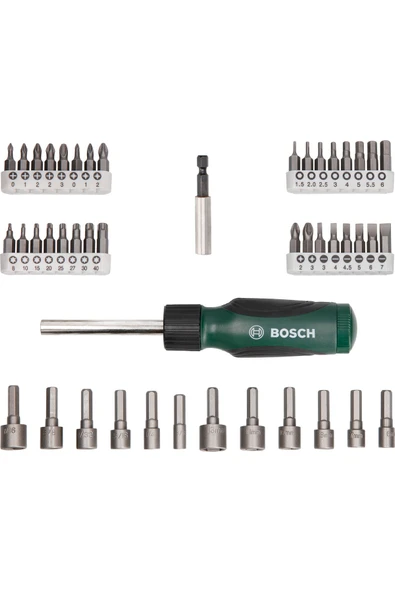 Bosch 46 Parça Vidalama Ucu Seti - Resim 3