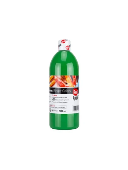 Red Apple Parmak Boya 10x500 gr 10'lu Set - Resim 5