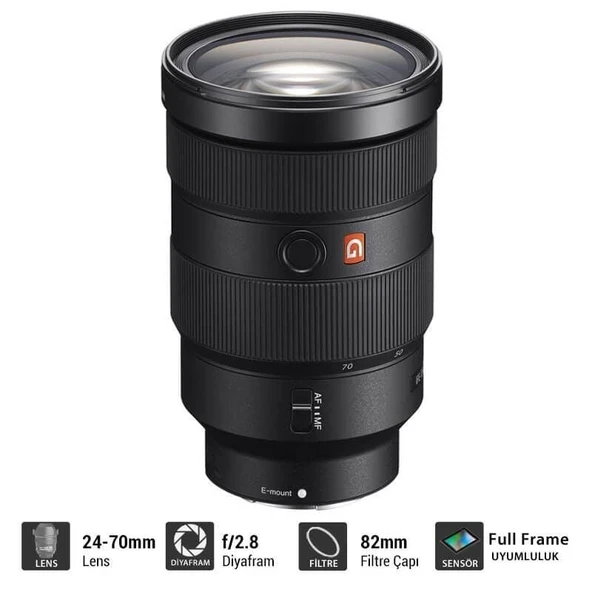 Sony FE 24-70mm F/2.8 GM Lens (İthalatçı Firma Garantili) ürün görseli 1